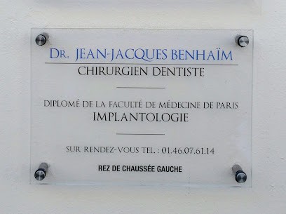 Benhaim Jean-Jacques, Dentiste à Paris 10