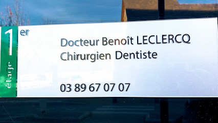 Dr Leclercq Benoit, Dentiste à Hégenheim