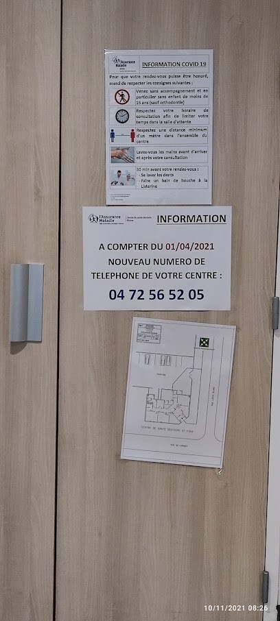Centre de santé dentaire de la CPAM du Rhône, Dentiste à Saint-Fons