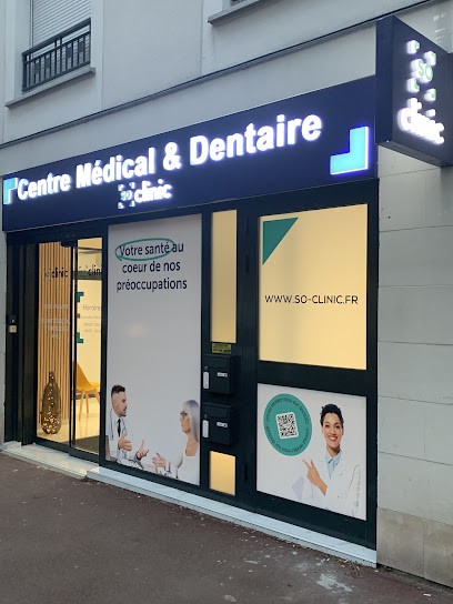 Centre Médical & Dentaire So Clinic Le Perreux Sur Marne, Dentiste au Perreux-sur-Marne