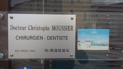Docteur Christophe Moussier, Dentiste au Bouscat