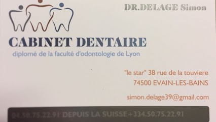 Delage Simon, Dentiste à Évian-les-Bains